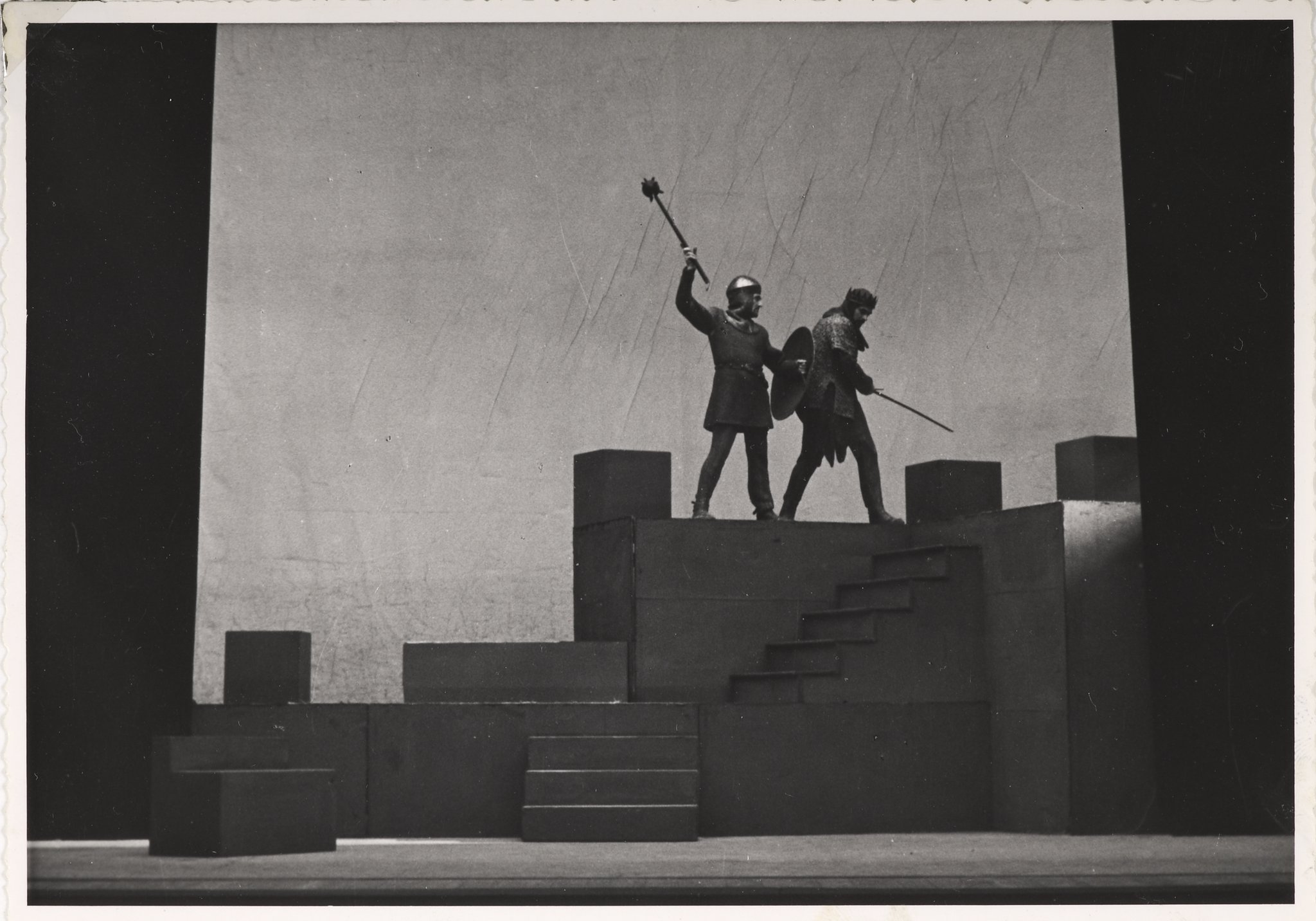 Macbeth de William SHAKESPEARE, mise en scène d'André CLAVÉ