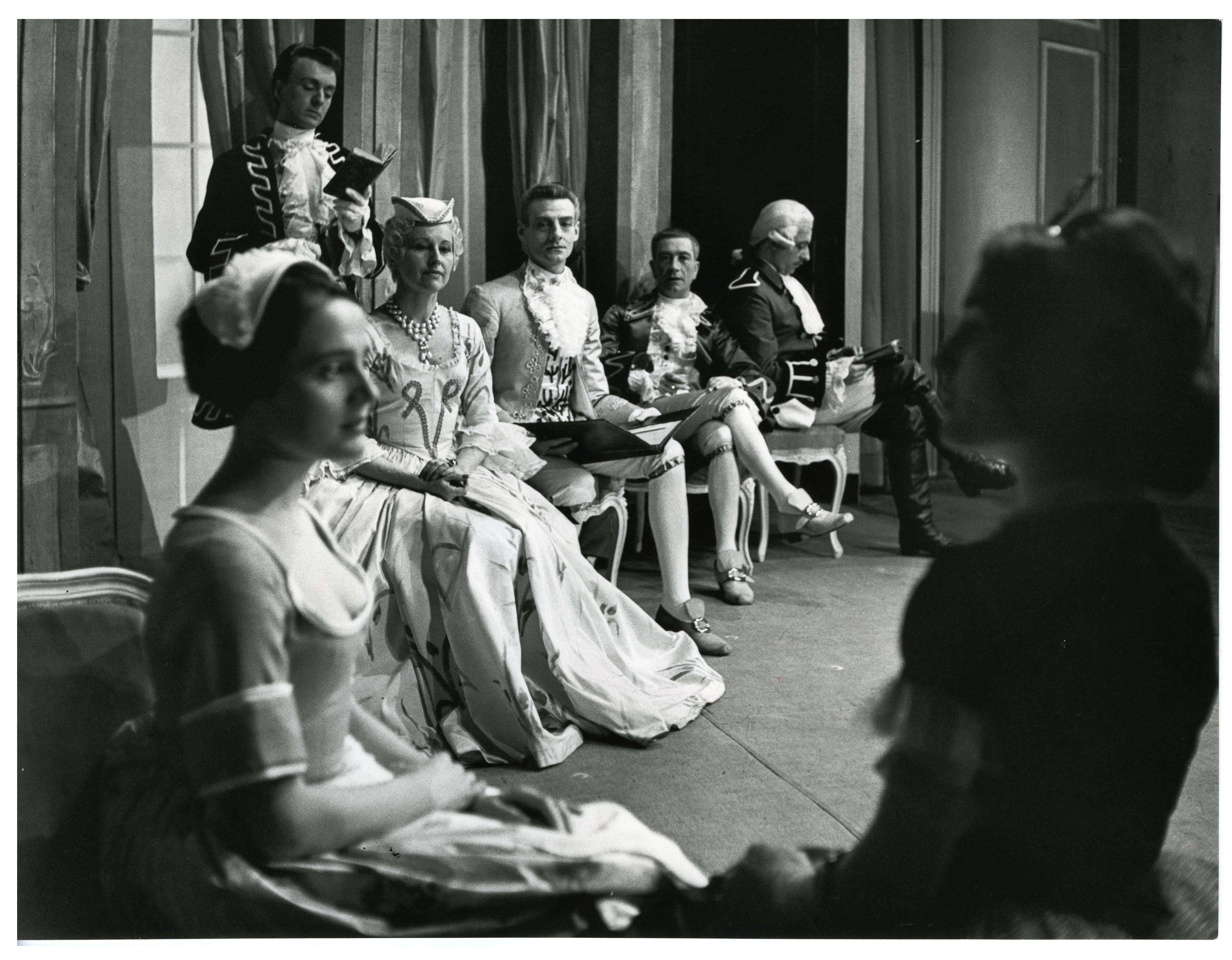 La répétition de Jean Anouilh - Mise en scène Daniel Leveugle - 1959-1960