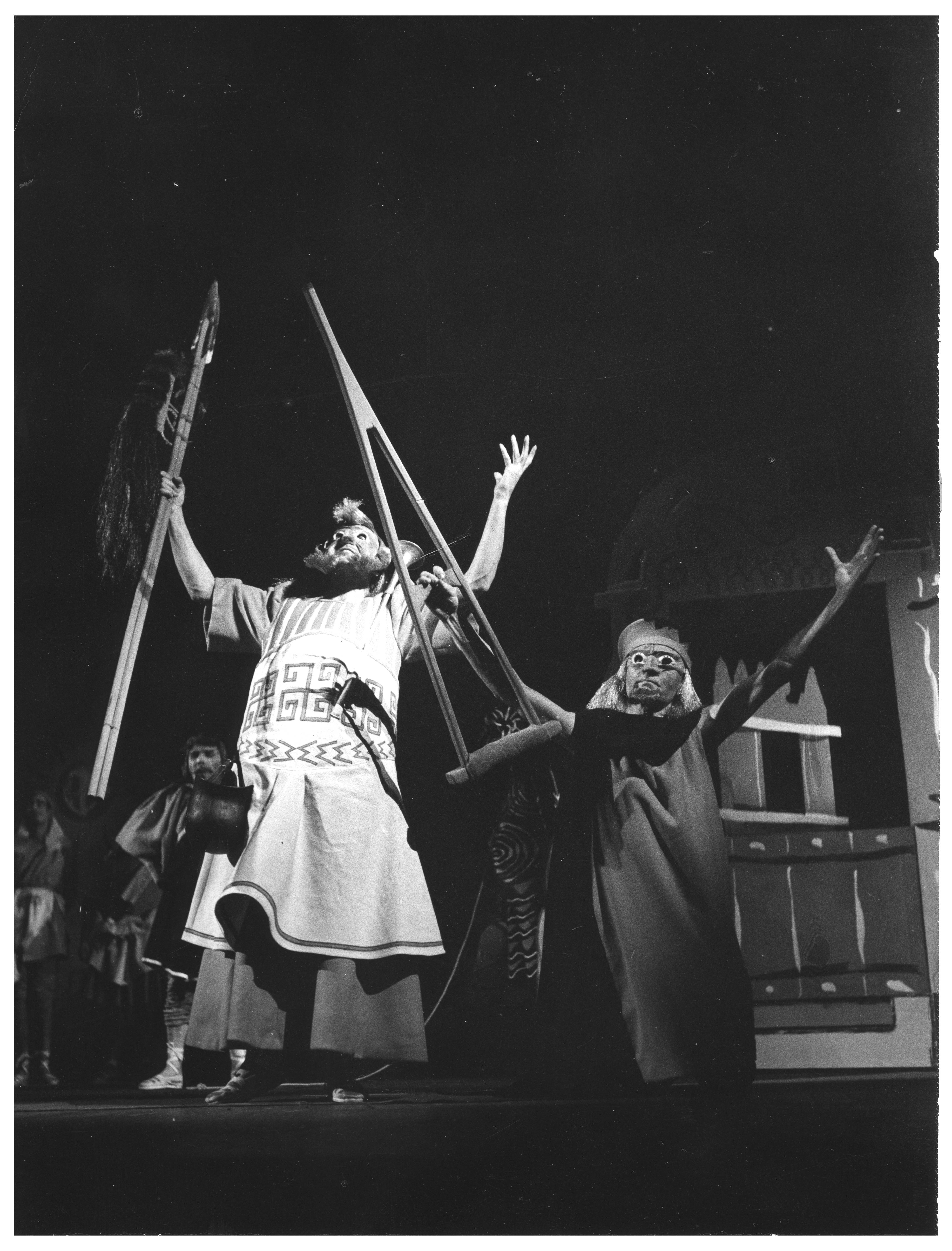 La paix de Hubert Gignoux d'après Aristophane - Mise en scène Tibor Egervari - 1961-1962