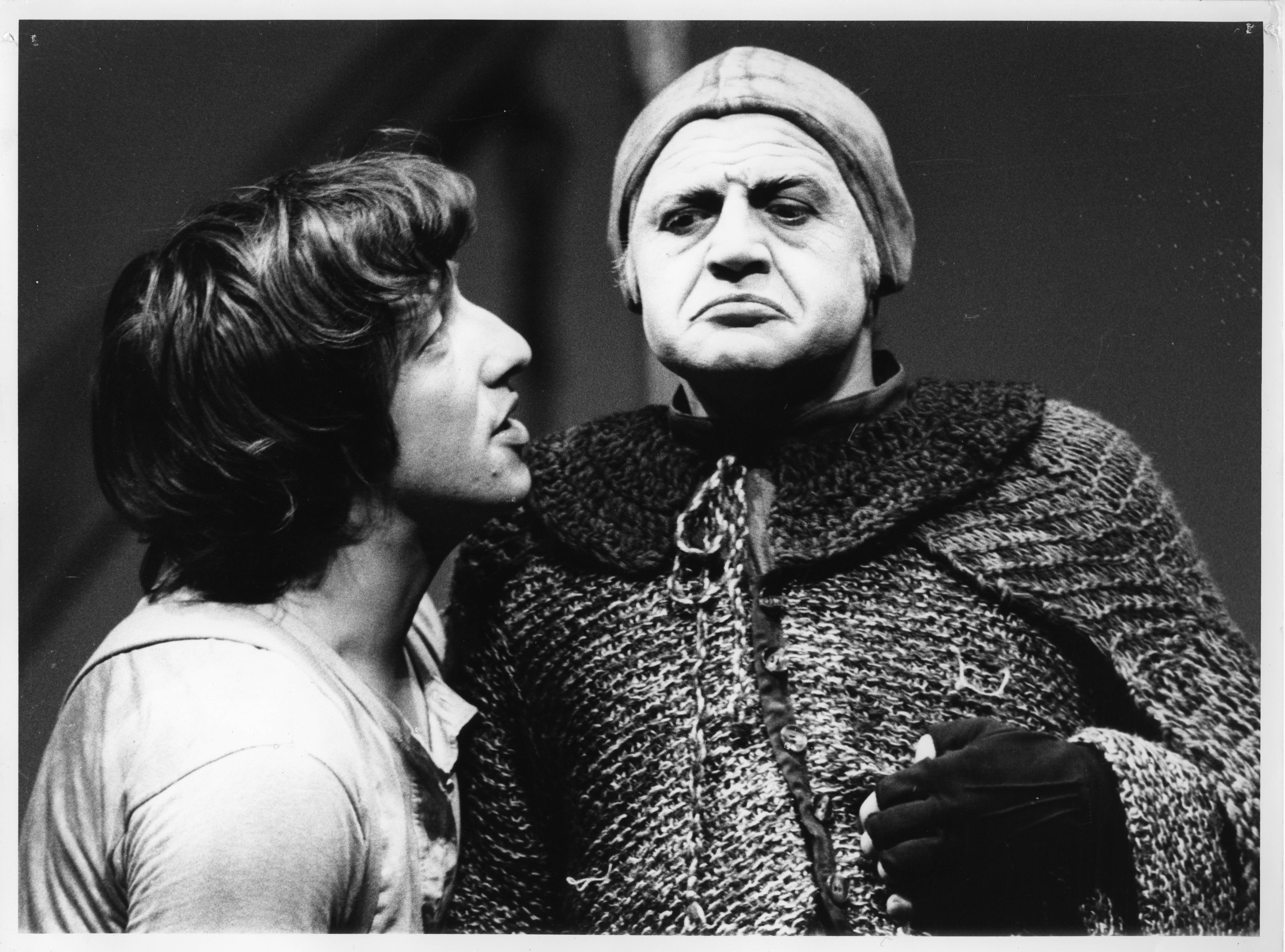 Jean-Jacques Moreau et Pierre Baton dans L'étourdi de Serge Béhar - Mise en scène André-Louis Périnetti - 1972-1973